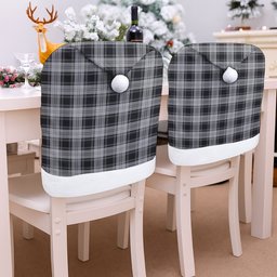 ScotsTee Shop Scottish Glen Tartan Santa Hat Christmas Chair Covers Decoration Table Dinner