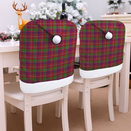 ScotsTee Shop Scottish Glenfinnan Tartan Santa Hat Christmas Chair Covers Decoration Table Dinner