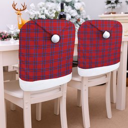 ScotsTee Shop Scottish Inverness District Tartan Santa Hat Christmas Chair Covers Decoration Table Dinner