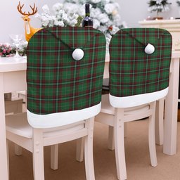 ScotsTee Shop Scottish Kiernan Tartan Santa Hat Christmas Chair Covers Decoration Table Dinner