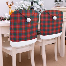 ScotsTee Shop Scottish Fenton Tartan Santa Hat Christmas Chair Covers Decoration Table Dinner