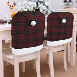 ScotsTee Shop Scottish MacDonald of Glencoe Tartan Santa Hat Christmas Chair Covers Decoration Table Dinner