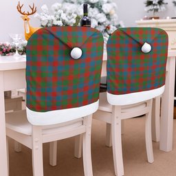 ScotsTee Shop Scottish MacGowan Ancient Tartan Santa Hat Christmas Chair Covers Decoration Table Dinner