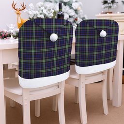 ScotsTee Shop Scottish MacKusick Tartan Santa Hat Christmas Chair Covers Decoration Table Dinner
