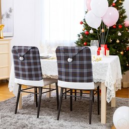 ScotsTee Shop Scottish MacBeth Dress Tartan Santa Hat Christmas Chair Covers Decoration Table Dinner