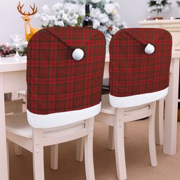 ScotsTee Shop Scottish MacDonell of Keppach Tartan Santa Hat Christmas Chair Covers Decoration Table Dinner
