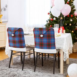 ScotsTee Shop Scottish Sideserf Tartan Santa Hat Christmas Chair Covers Decoration Table Dinner