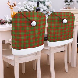 ScotsTee Shop Scottish Peter Tartan Santa Hat Christmas Chair Covers Decoration Table Dinner