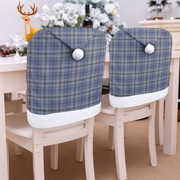 ScotsTee Shop Scottish Tweedie Tartan Santa Hat Christmas Chair Covers Decoration Table Dinner