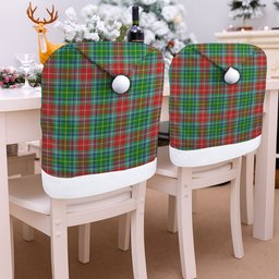 ScotsTee Shop Scottish Muirhead SC Tartan Santa Hat Christmas Chair Covers Decoration Table Dinner