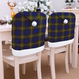 ScotsTee Shop Scottish Moore Tartan Santa Hat Christmas Chair Covers Decoration Table Dinner