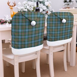 ScotsTee Shop Scottish Porterfield Tartan Santa Hat Christmas Chair Covers Decoration Table Dinner