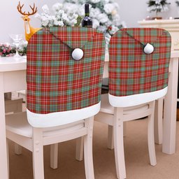 ScotsTee Shop Scottish Ogilvie (Ogilvy) Ancient Tartan Santa Hat Christmas Chair Covers Decoration Table Dinner