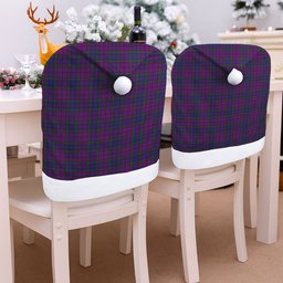 ScotsTee Shop Scottish Wardlaw Tartan Santa Hat Christmas Chair Covers Decoration Table Dinner