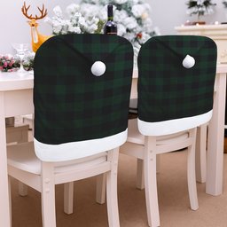 ScotsTee Shop Scottish Rob Roy Hunting Tartan Santa Hat Christmas Chair Covers Decoration Table Dinner