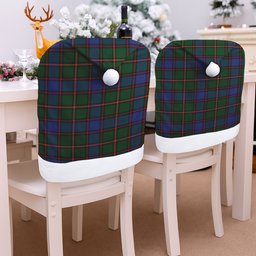 ScotsTee Shop Scottish Skene Tartan Santa Hat Christmas Chair Covers Decoration Table Dinner