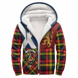 ScotsTee Shop Scottish Dewar Crest Tartan Hoodie Lion Rampant Saltire Style