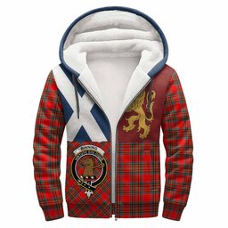 ScotsTee Shop Scottish Binning Crest Tartan Hoodie Lion Rampant Saltire Style