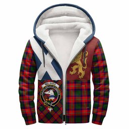 ScotsTee Shop Scottish Belshes (Belsches) Crest Tartan Hoodie Lion Rampant Saltire Style