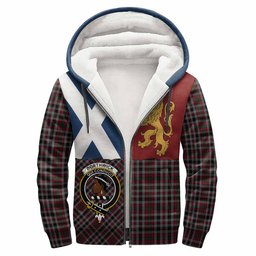 ScotsTee Shop Scottish Borthwick Crest Tartan Hoodie Lion Rampant Saltire Style