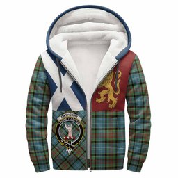 ScotsTee Shop Scottish Cathcart Crest Tartan Hoodie Lion Rampant Saltire Style