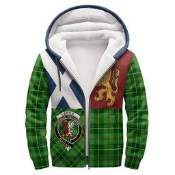 ScotsTee Shop Scottish Boyle Crest Tartan Hoodie Lion Rampant Saltire Style