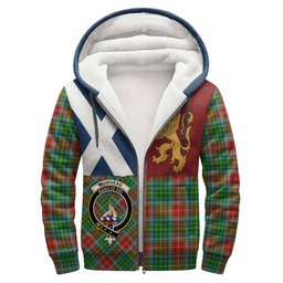ScotsTee Shop Scottish Muirhead Crest Tartan Hoodie Lion Rampant Saltire Style