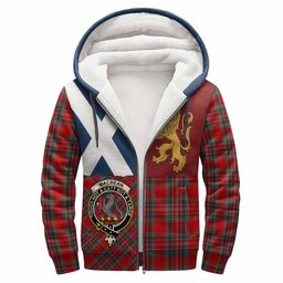 ScotsTee Shop Scottish MacBean (MacBain) Crest Tartan Hoodie Lion Rampant Saltire Style
