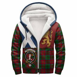 ScotsTee Shop Scottish MacCulloch (McCulloch) Crest Tartan Hoodie Lion Rampant Saltire Style