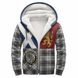 ScotsTee Shop Scottish Glendinning Crest Tartan Hoodie Lion Rampant Saltire Style