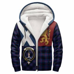 ScotsTee Shop Scottish Morgan Crest Tartan Hoodie Lion Rampant Saltire Style