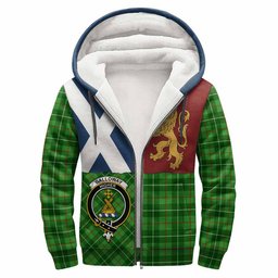 ScotsTee Shop Scottish Galloway Crest Tartan Hoodie Lion Rampant Saltire Style