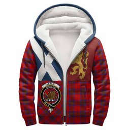ScotsTee Shop Scottish Leslie Crest Tartan Hoodie Lion Rampant Saltire Style