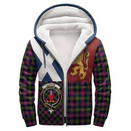 ScotsTee Shop Scottish Logan Crest Tartan Hoodie Lion Rampant Saltire Style