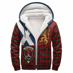 ScotsTee Shop Scottish MacCracken (McCracken) Crest Tartan Hoodie Lion Rampant Saltire Style