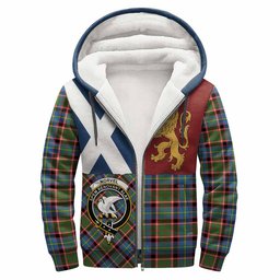 ScotsTee Shop Scottish Norvel Crest Tartan Hoodie Lion Rampant Saltire Style