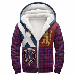 ScotsTee Shop Scottish Montgomery Crest Tartan Hoodie Lion Rampant Saltire Style