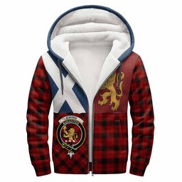ScotsTee Shop Scottish Ewing Crest Tartan Hoodie Lion Rampant Saltire Style