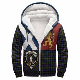 ScotsTee Shop Scottish Fleming Crest Tartan Hoodie Lion Rampant Saltire Style