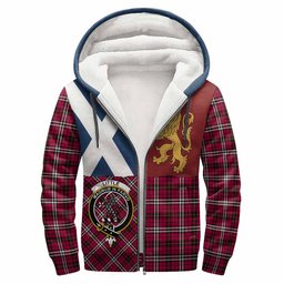 ScotsTee Shop Scottish Little Crest Tartan Hoodie Lion Rampant Saltire Style