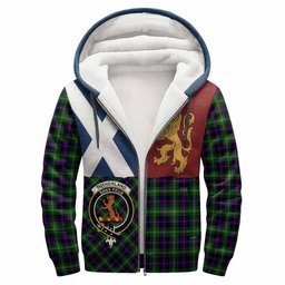 ScotsTee Shop Scottish Sutherland Crest Tartan Hoodie Lion Rampant Saltire Style