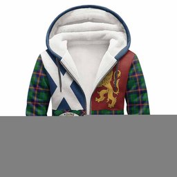 ScotsTee Shop Scottish Young Crest Tartan Hoodie Lion Rampant Saltire Style