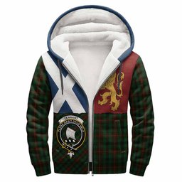 ScotsTee Shop Scottish Tennant Crest Tartan Hoodie Lion Rampant Saltire Style