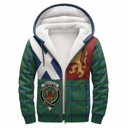 ScotsTee Shop Scottish Snodgrass Crest Tartan Hoodie Lion Rampant Saltire Style
