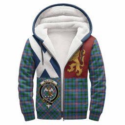 ScotsTee Shop Scottish Ralston Crest Tartan Hoodie Lion Rampant Saltire Style