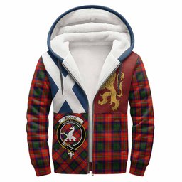 ScotsTee Shop Scottish Riddell Crest Tartan Hoodie Lion Rampant Saltire Style
