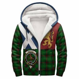 ScotsTee Shop Scottish Orrock Crest Tartan Hoodie Lion Rampant Saltire Style