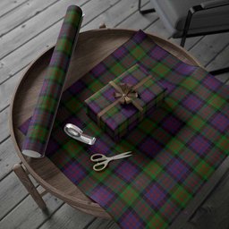 ScotsTee Shop Scottish Coull Tartan Christmas Wrapping Paper Tartan Gift Wrap