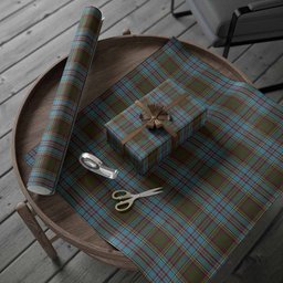 ScotsTee Shop Scottish Anderson Tartan Christmas Wrapping Paper Tartan Gift Wrap