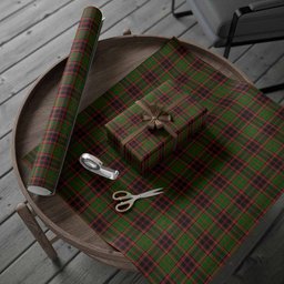 ScotsTee Shop Scottish Buchan Tartan Christmas Wrapping Paper Tartan Gift Wrap